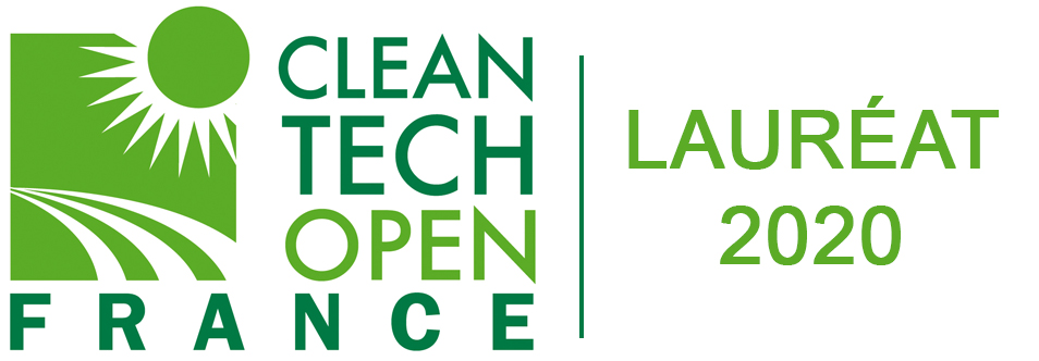 logo clean tech open france lauréat 2020