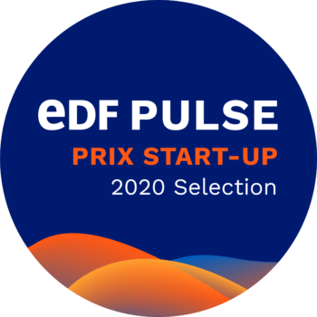 badge EDF Pulse Start-up Awards 2020 Selection