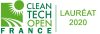 logo Clean Tech Open France Lauréat 2020